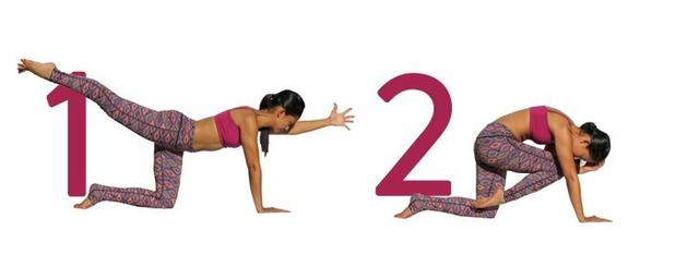 5瑜伽姿势让你的核心更强大，体式更容易，值得收藏