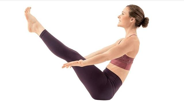 经典的瑜伽核心锻炼体式，强化腹部核心，甩掉多余赘肉！