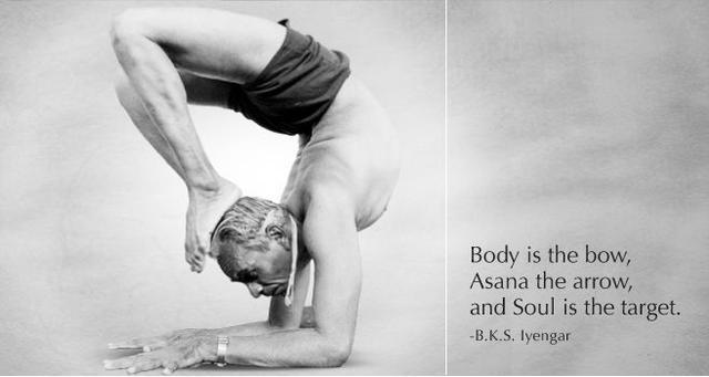 艾扬格大师的经典语录，练习瑜伽的你应该知道