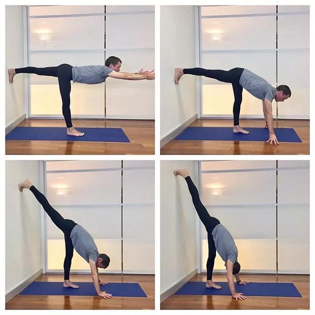 除了手倒立，这些瑜伽体式靠墙练也不错