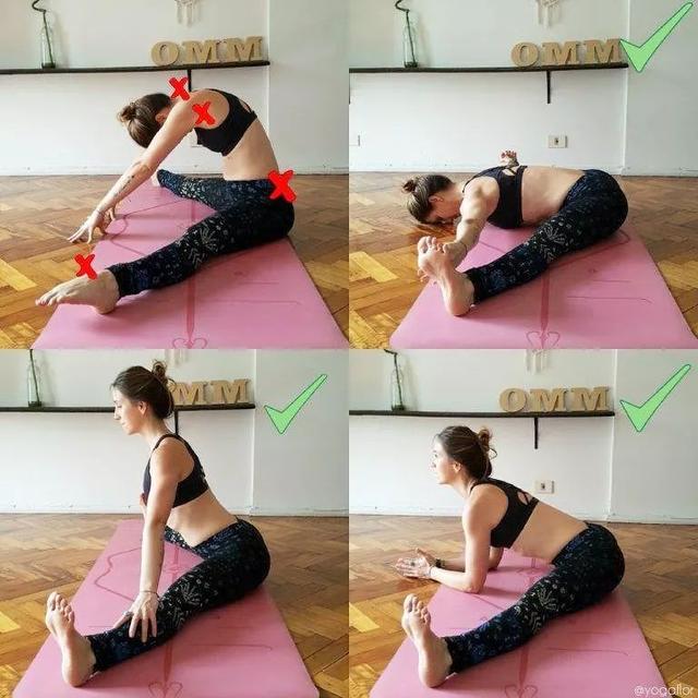 初学者练瑜伽，练对很重要，这些体式最容易做错