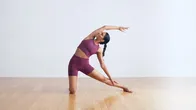 一个收腰提臀，改善假胯宽的瑜伽动作，建议定期练习
