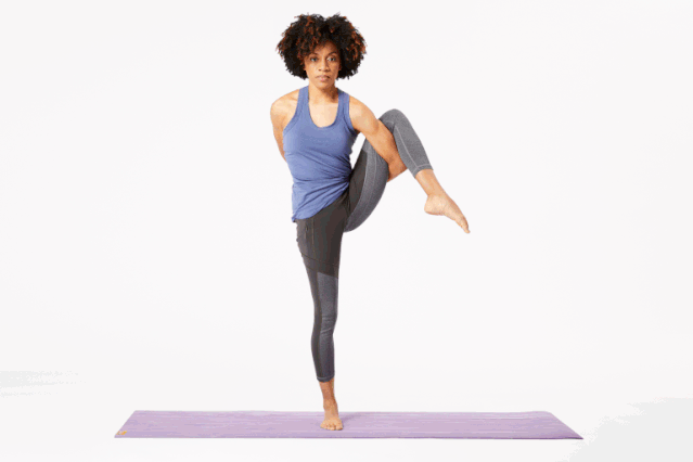 一个测评你身体综合能力和平衡的瑜伽体式